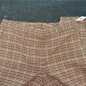 Small Plaid Old Navy Ankle Length Pants
